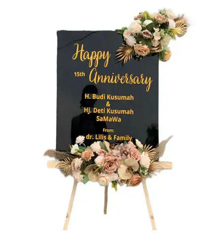 Papan Bunga Akrilik bukit argomulyo